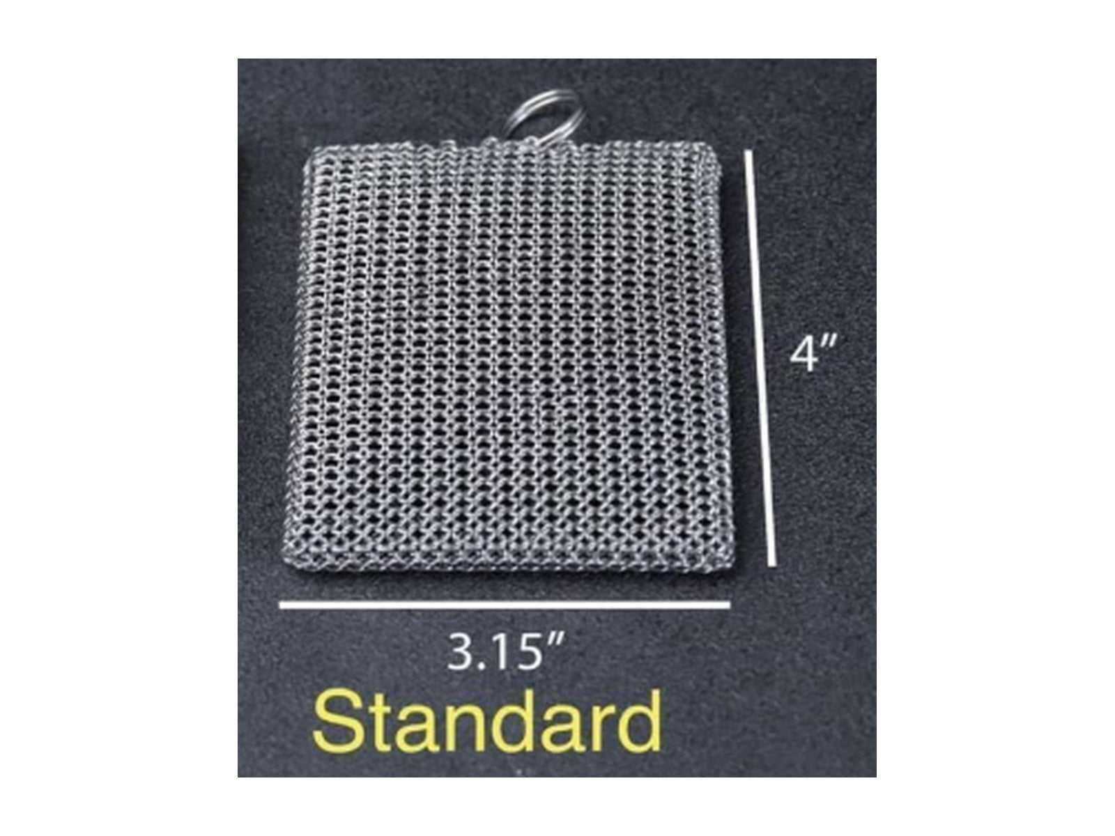 Welded G2 Iron Armor Set standard size shown as approximately 3.15 by 4 inches